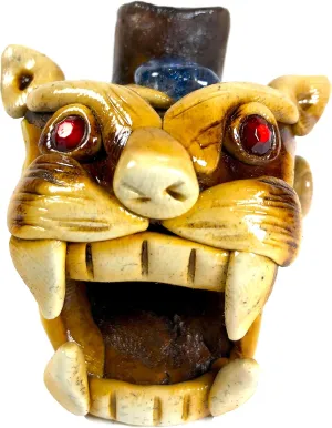 Jaguar Whistle - Silbato Azteca Jaguar - Aztec Whistle - Terrifying Mayan Aztec Sound 125  Decibels