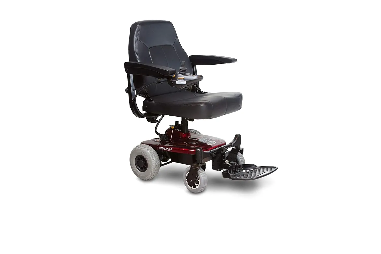 Jimmie Power Chair, Modern Style, Black, Aluminum Frame, Portable, Indoor Mobility