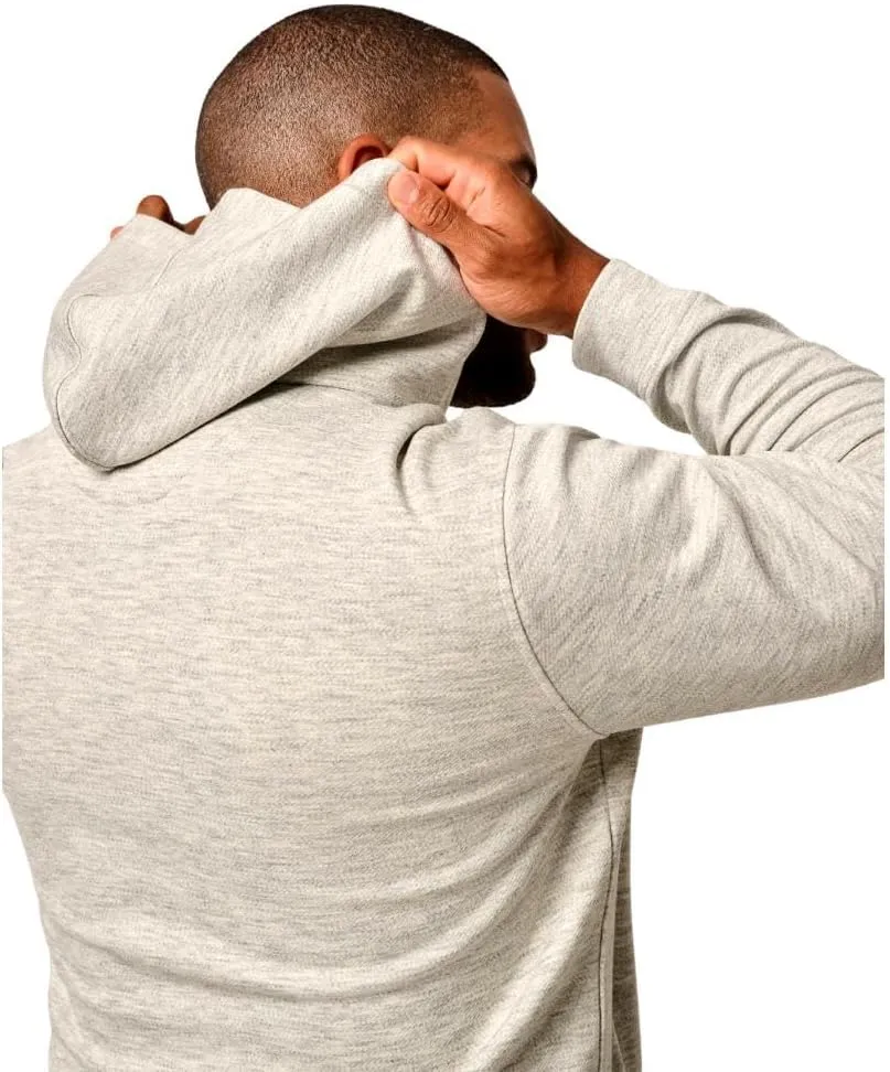 johnnie-O Men's Maxton 1/4 Zip Hoodie, Light Gray