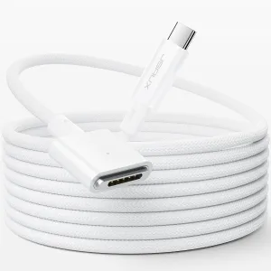 JSAUX 140W USB-C to Magnetic 3-in-1 Cable, 10FT, Compatible with MacBook Air (2023/2022 M2), MacBook Pro (2023 M3/2021 M1, 14-16 inch)