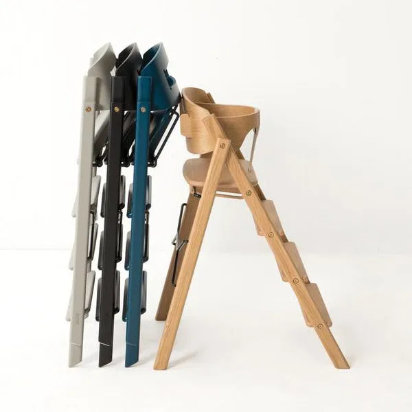 KAOS Klapp Foldable High Chair - Petrol