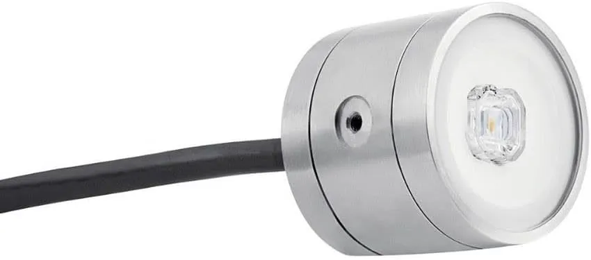 KICHLER Landscape LED 6 Watt 2700K 12 Volt Submersible Accent Light in Stainless Steel, 16027SS27