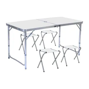 KILIROO Silver Table Long-lasting (With 120cm Chair) Camping Limited-time offer 4