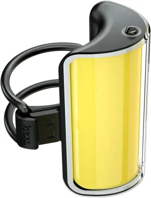 Knog Mid Cobber Bike Light - USB Rechargeable Bike Headlight and Tail Light Set, 330° Visibility, 320/170 Lumens, IP67 Waterproof, 8 Light Modes & App Customization