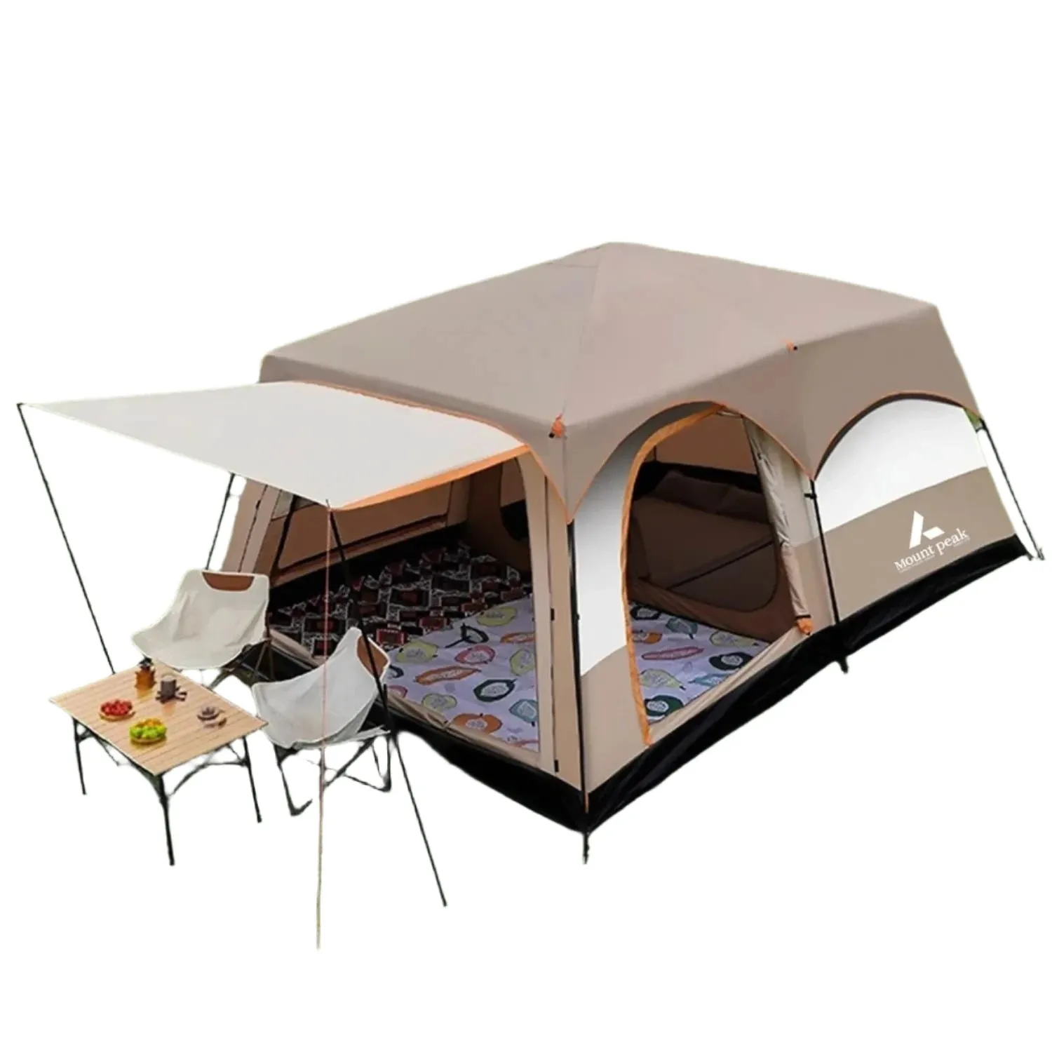 Large Family Camping Tent  Waterproof & Spacious