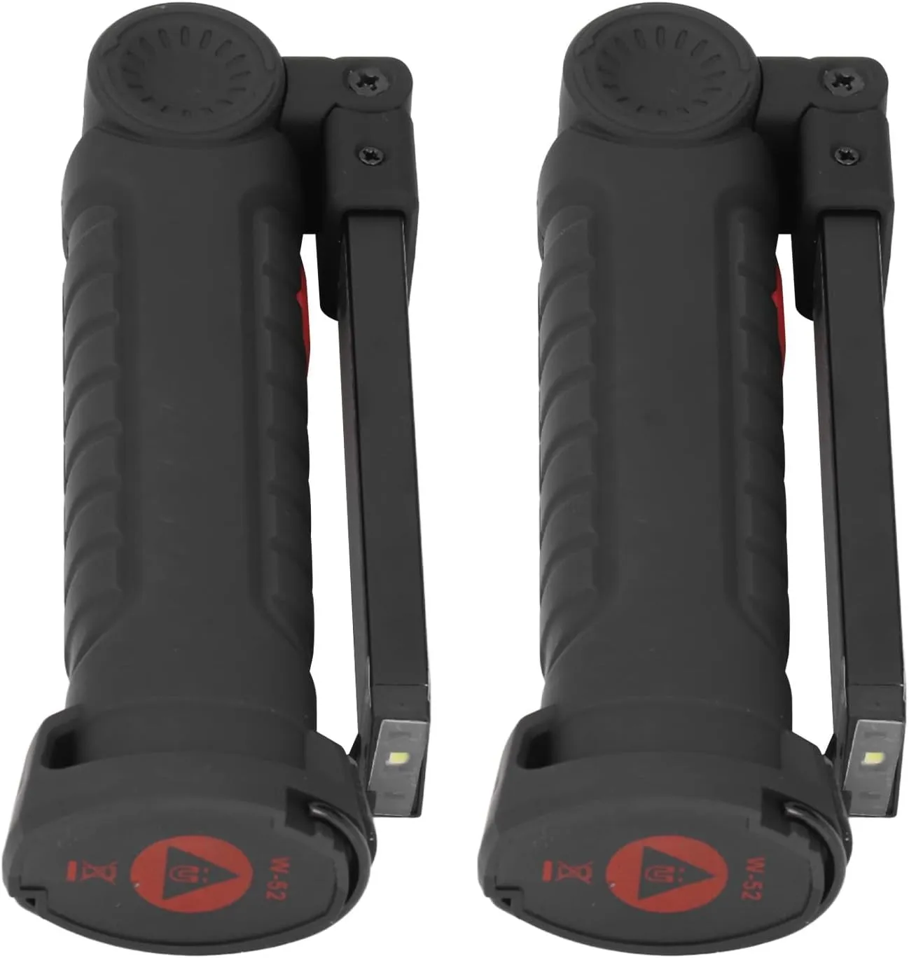 LED LIGHT Work Magnetic Rechargeable, Portable and Foldable Design, 2 Packs for Outdoor Multi Work Function, Magnetic Grill Foldable Cob