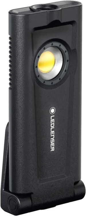 Ledlenser, iF2R Rechargeable High Power LED Professional Light, Compact, 200 Lumens, Mini Work Light with Floodlight and Spotlight