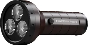 Ledlenser, P18R Signature Rechargeable Flashlight, 4500 Lumens, Advanced Focus System, Constant Light Output, Magnetic Charge System, Waterproof, Dustproof, Connecting System