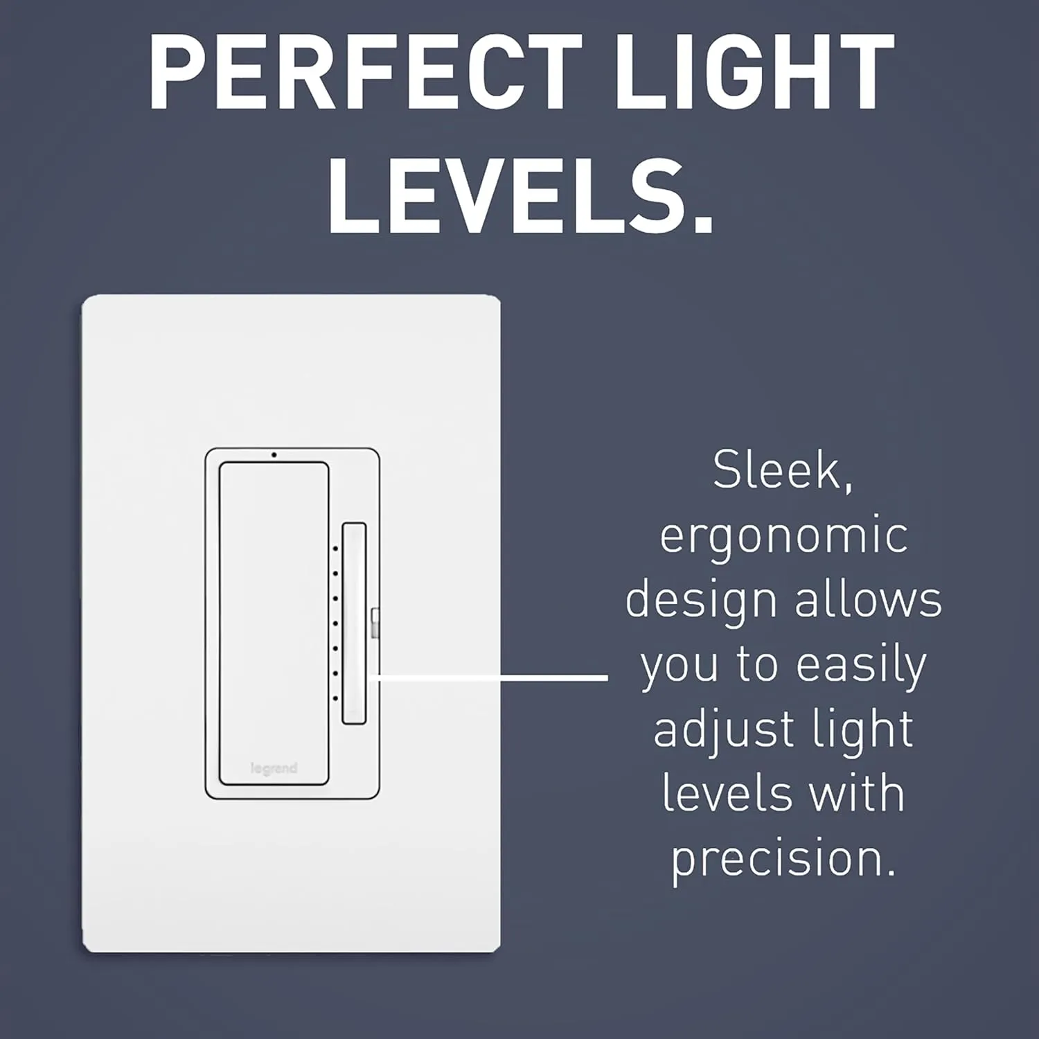 Legrand radiant HCL453PMKITWCCV4 450W Multi Location Dimmer Light Switch Kit for Dimmable LED and CFL Bulbs, Master and Remote Dimmer, White (1 Count)
