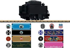 LGB 69576 Tender with Sound - Sound Module with Realistic Steam Train Sounds - Ready to Drive - Weatherproof - Accessories - from 15 Years - G Scale - Scale 1:22.5