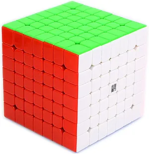 LiangCuber Yongjun Yufu V2 M 7x7 Speed Cube YongJun YJ YuFu 2M 7x7x7 Magnetic Magic Cube 69mm Stickerless (Magnetic Version)