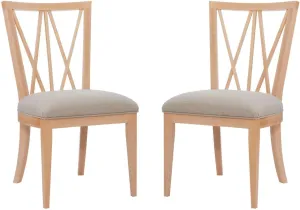 Linon Bailey Chair Natural