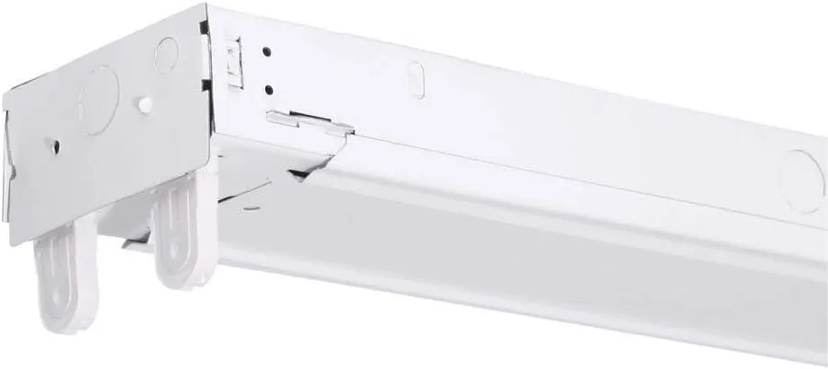 Lithonia Lighting C 240 120 MBE 2INKO Strip Light, 4-Foot,Residential 120V Ballast