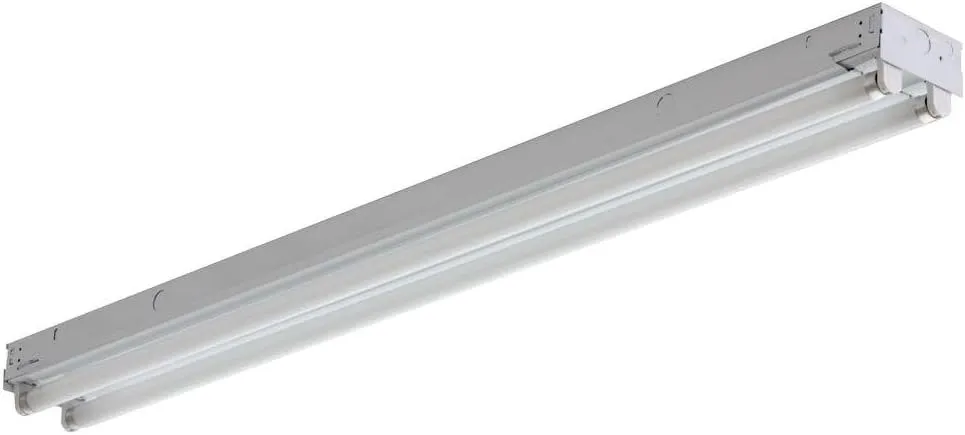 Lithonia Lighting C 240 120 MBE 2INKO Strip Light, 4-Foot,Residential 120V Ballast