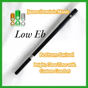 Low Eb Whistle with Bottom Swivel – Rich Sound & Custom Fit
