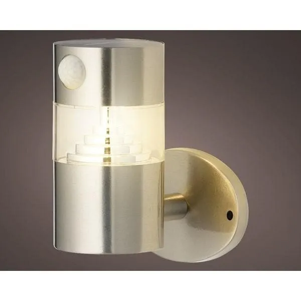 Lumineo | Solar wall light stainless steel