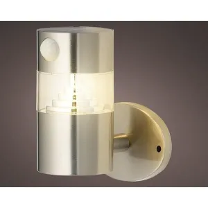 Lumineo | Solar wall light stainless steel