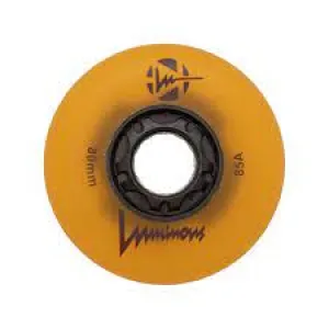 Luminous LED 80mm/85a GLOW Sunray 4 Pack Rollerblade Wheels