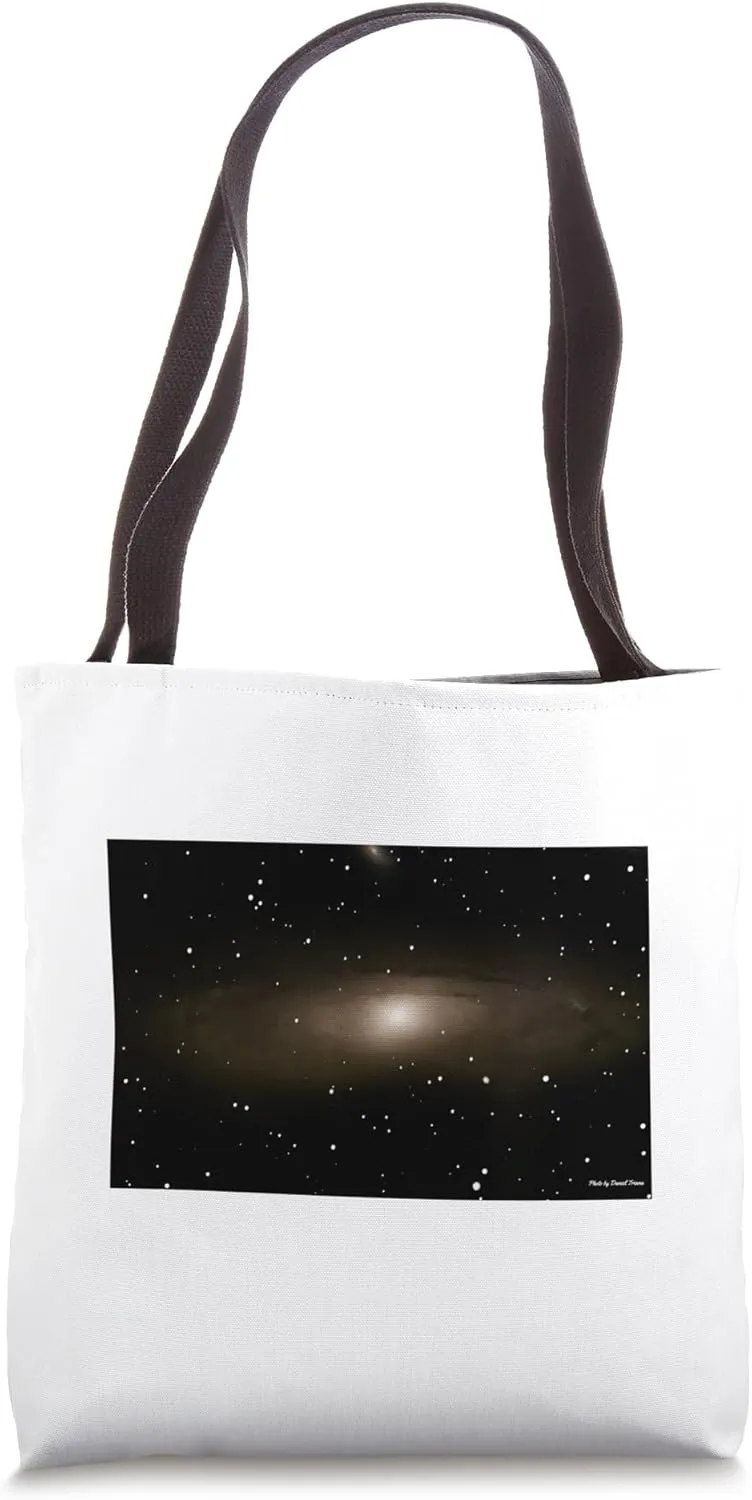M31 Andromeda Galaxy Astrophotography by Daniel Triana Tote Bag