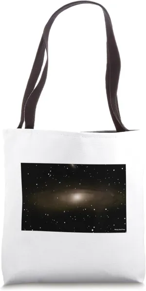M31 Andromeda Galaxy Astrophotography by Daniel Triana Tote Bag