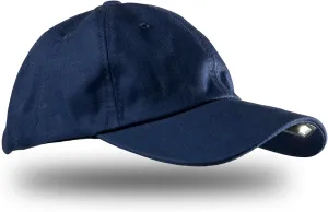 MagnaLite Pro Sport Cap with Hands-Free Magnetized Brim and Powerful Magnetic Rechargeable Mini-LED Attachment