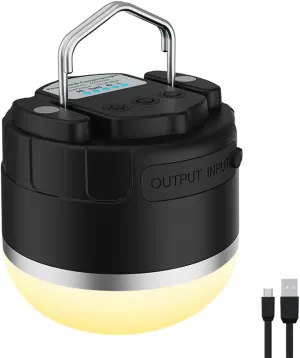 Magnetic Camping Lighting Waterproof Camping Light Outdoor Camping Light Multifunctional USB Charging Tent Light LED Emergency Light