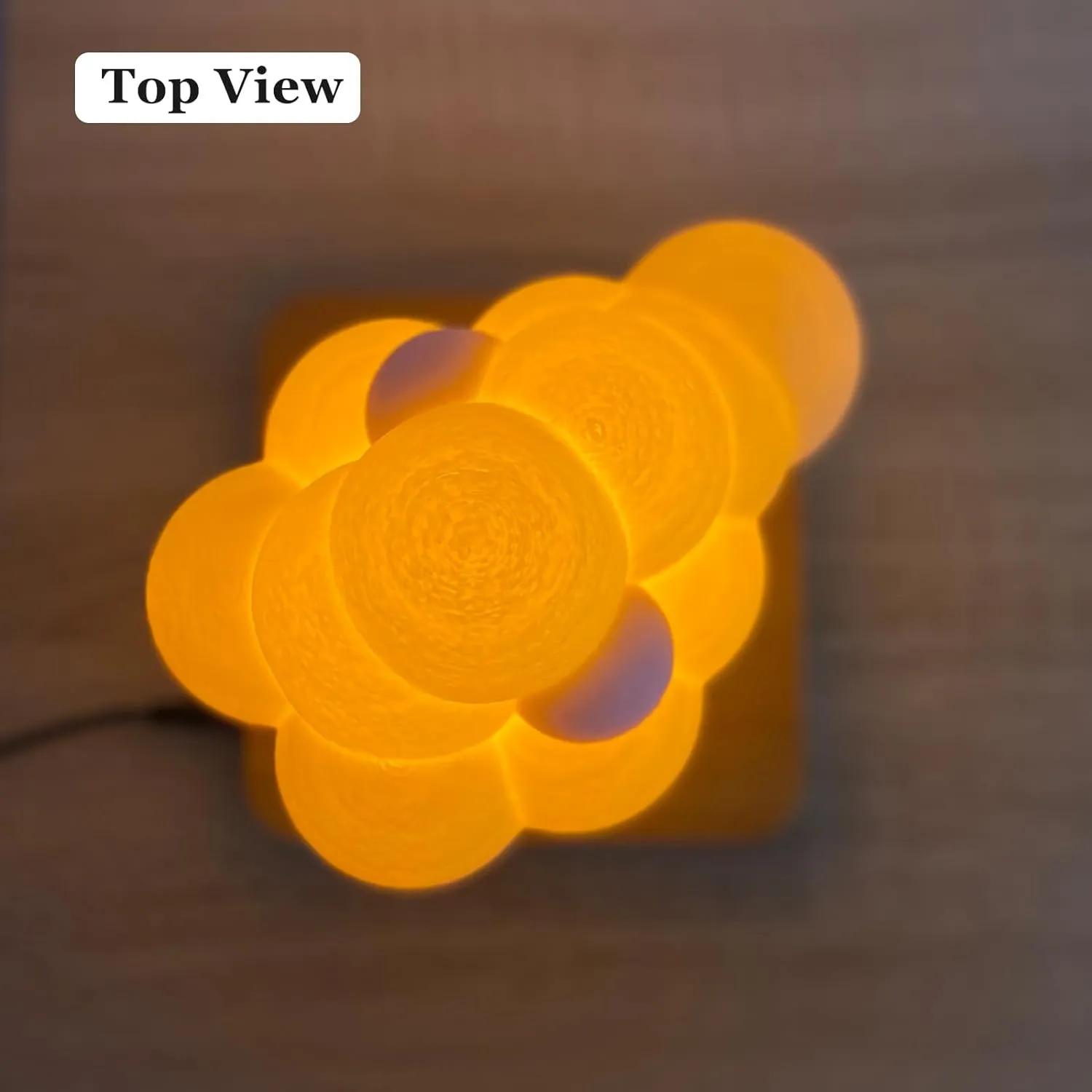 Magnetic Floating Cloud LED Light Desk Lamp