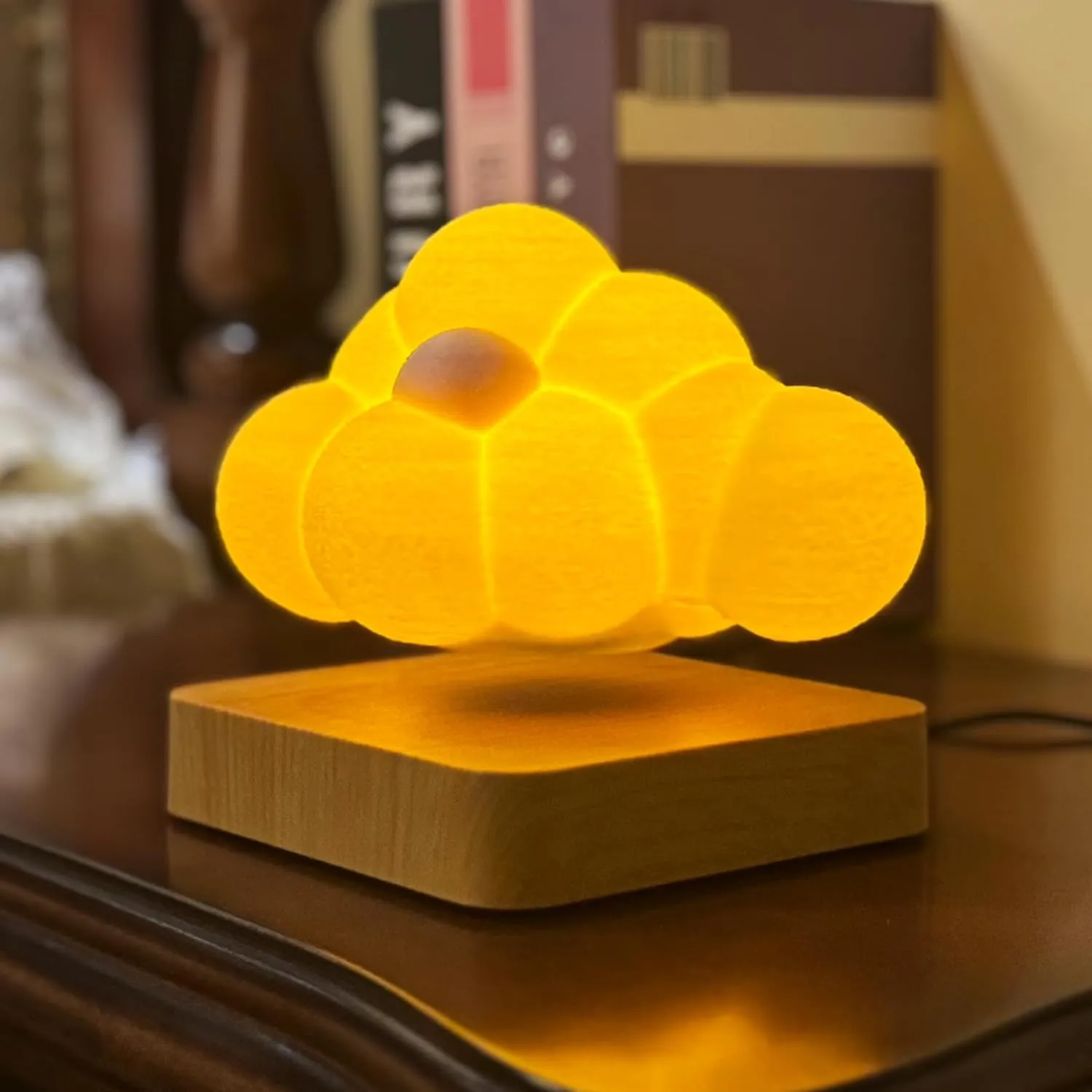 Magnetic Floating Cloud LED Light Desk Lamp