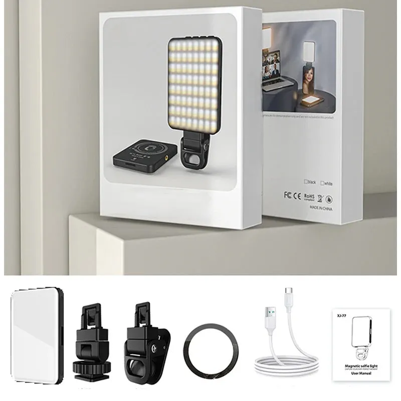 Magnetic LED Selfie Ring Light – Pro Lighting for TikTok, Streaming & iPhone 16/15/14