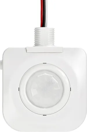 Maxxima High Bay Fixture Mount - 360 Degree PIR Occupancy Sensor, Hard Wired Indoor Motion Sensor, Automatic Commercial or Residential Lighting Solution, Max Height 30 Ft, 120-277V