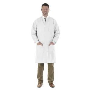 Medicom 8110-A SafeWear High Performance Lab Coat, White Frost, Small, Pack of 12
