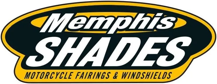 Memphis Shades MEP6140 Clear Windshield (Replacement Plastic For Harley-Davidson 15" Replacement Shield Hd Wide)