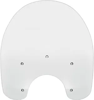 Memphis Shades MEP6170 Clear Windshield (Replacement Plastic For Harley-Davidson 15" Rep.Shield Fls Nostalgic)