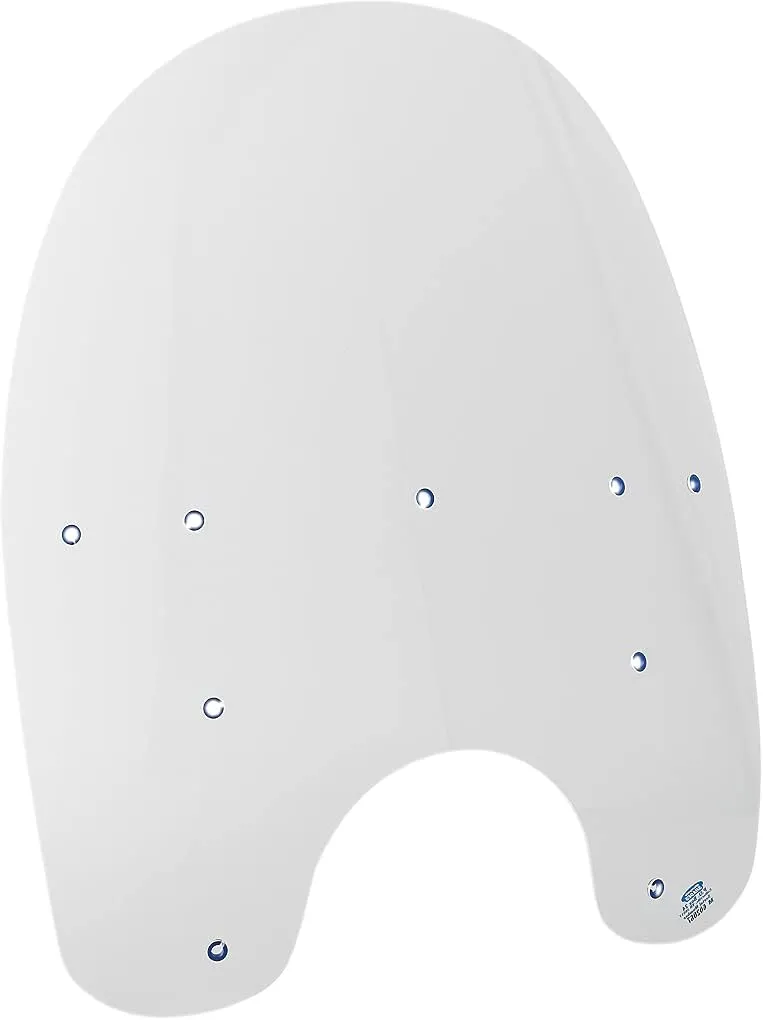 Memphis Shades MEP6340 Clear Windshield (Replacement Plastic For Harley-Davidson 19" Replacement Shield Hd Wide)