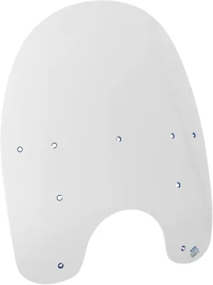 Memphis Shades MEP6360 Clear Windshield (Replacement Plastic For Harley-Davidson 19" Replacement Shield Heritage/Fatboy)