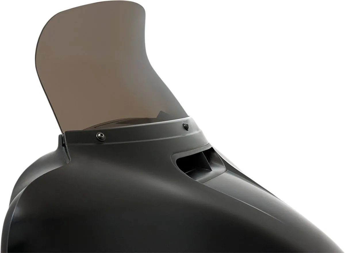 Memphis Shades MEP8631 Smoke Windshield (Spoiler Replacement For Oem Fairings Shield 2014-2016 Flh 8.5")