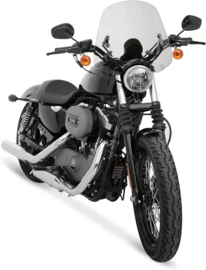 Memphis Shades The Shooter Windshield with Handlebar Mounting Kit (Solar)
