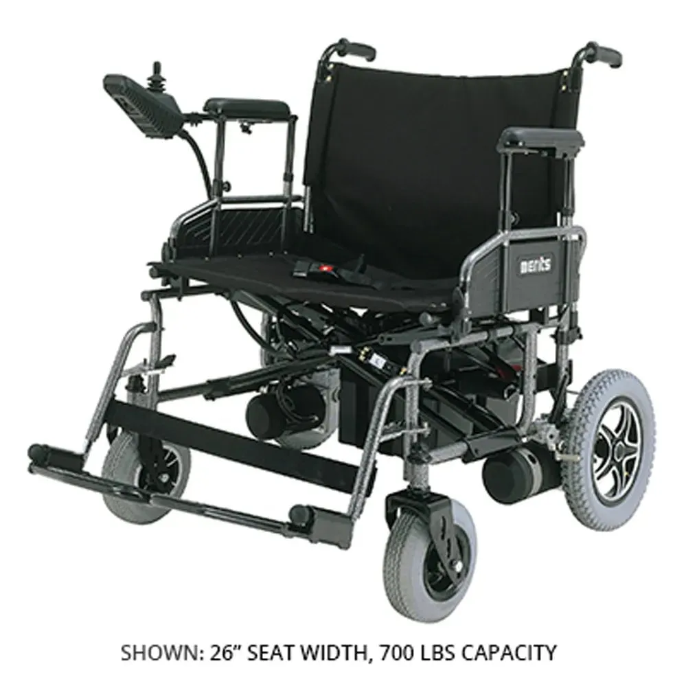 Merits Travel-Ease Folding Power Chair