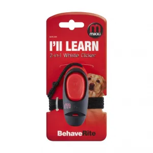 Mikki 2-in-1 Whistle Clicker