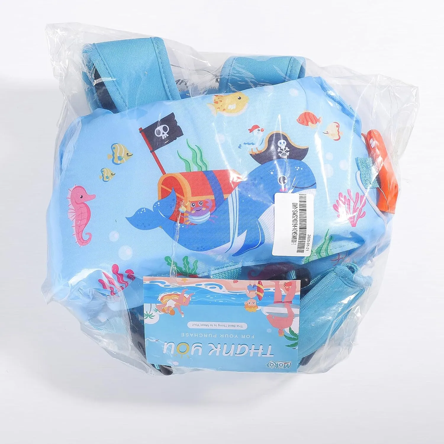 MoKo Swim Arm Band for Kids 20-30-50 lbs, Clearance Cute Cartoon Toddler Swim Vest, Swimming Water Wings Pool Floaties Sleeve for Children Learn to Swim