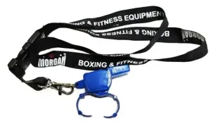 Morgan Pealess Blaster Whistle   DLX Lanyard