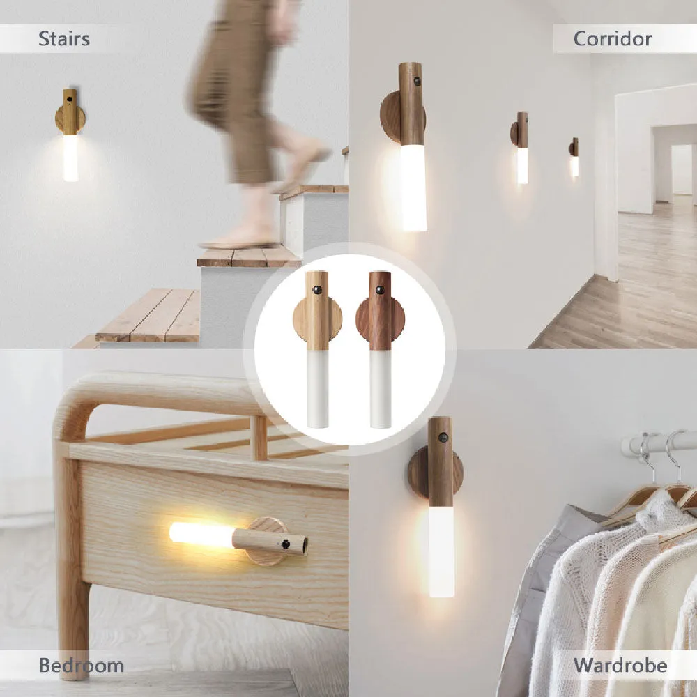 Motion sensor LED USB Magnetic Night Light