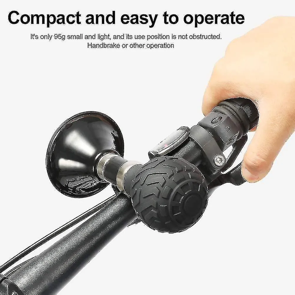 Mountain Bike Bell Horn Hand Press Whistle Universal Bicycle Metal Air Horn
