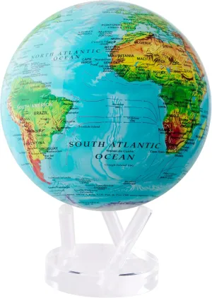 MOVA Globe Blue Relief Map 4.5"