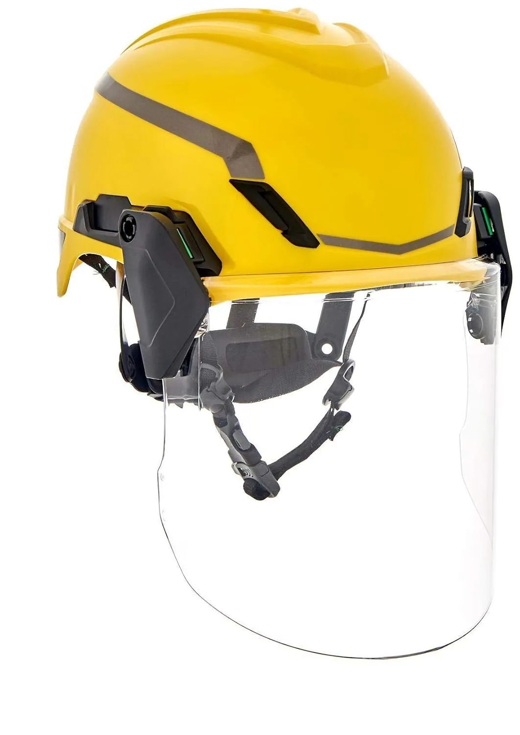 MSA 10194818 V-Gard H1 Face Shield - Polycarbonate (PC), Clear Tint with Antifog/Antiscratch Coating, Contoured, Resists Impact & Splash Hazards, Durable & Replaceable Hard Hat Accessory
