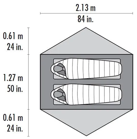 MSR Carbon Reflex 2 Tent V2
