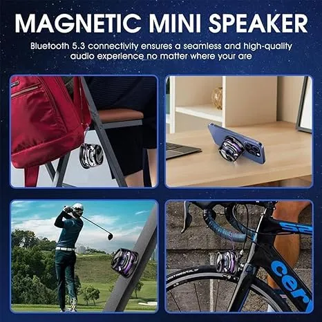 Multifunctional Magnetic Bluetooth Speaker & Portable Phone Stand G200