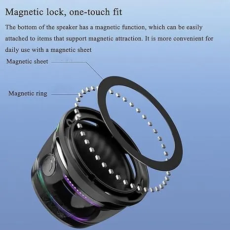 Multifunctional Magnetic Bluetooth Speaker & Portable Phone Stand G200