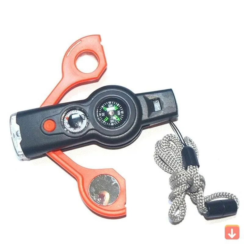Multifunctional Mini Survival Tool - Outdoor Hiking Gear