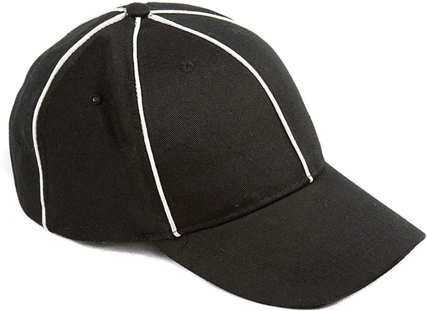 Murray Sporting Goods Men's Collared Referee Shirt 4-Piece Bundle - Referee Shirt, Hat, Flag, & Whistle Halloween Costume
